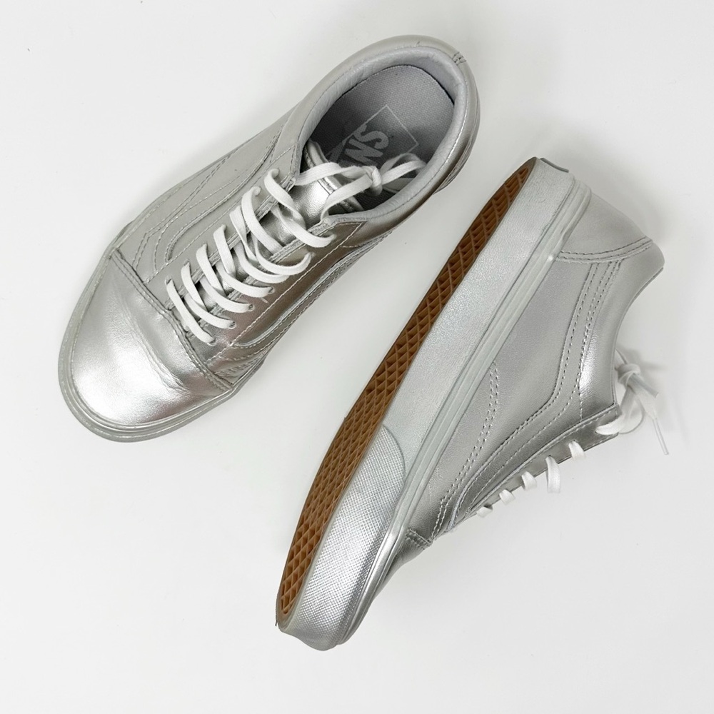 Vans Starlight Metallic Gray Sneakers size 7